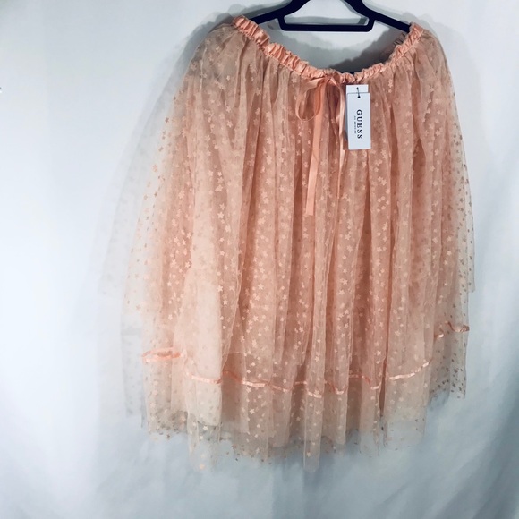 SOLD🚩GUESS Tulle Skirt - Picture 8 of 10